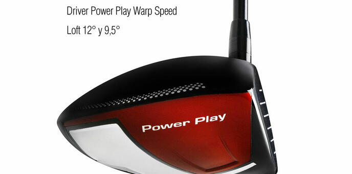 Driver Power Play Warp Speed  Loft 12° y 9,5°