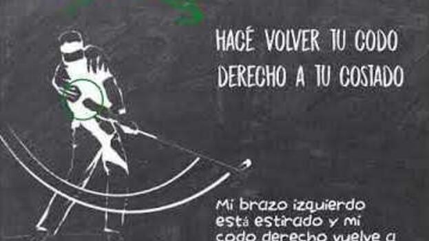 TIP 4 ARNOLD PALMER Hacé volver tu codo derecho a tu costado